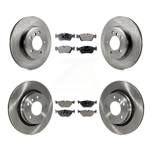 Brake Rotors Ceramic Pad Front Rear Kit For BMW 325i 325Ci 328i 323Ci 323i 328Ci