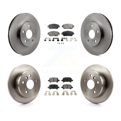 Disc Brake Rotors And Ceramic Pads Front Rear Kit For Toyota Solara Avalon