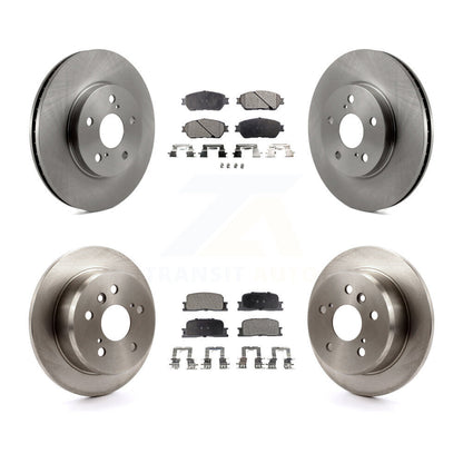 Disc Brake Rotors And Ceramic Pads Front Rear Kit For 2002-2003 Lexus ES300
