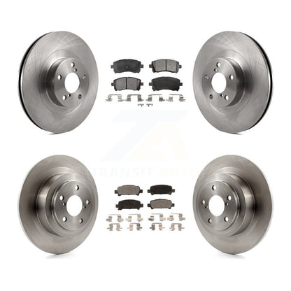 Disc Brake Rotors And Ceramic Pads Front Rear Kit For Subaru Outback Legacy