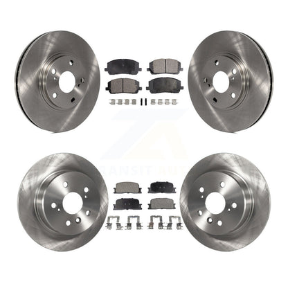 Disc Brake Rotors Ceramic Pad Front Rear Kit For 2001-2003 Toyota Highlander AWD