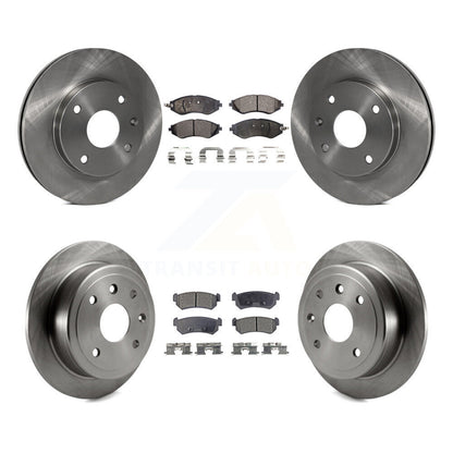 Brake Rotor & Ceramic Pad Front Rear Kit For Chevrolet Optra Suzuki Forenza Reno