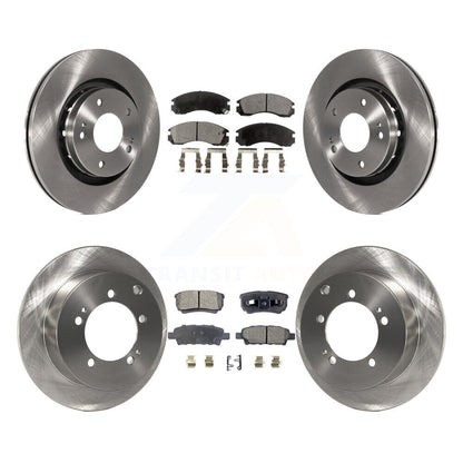 Disc Brake Rotor & Ceramic Pad Front Rear Kit For 2005-2006 Mitsubishi Outlander