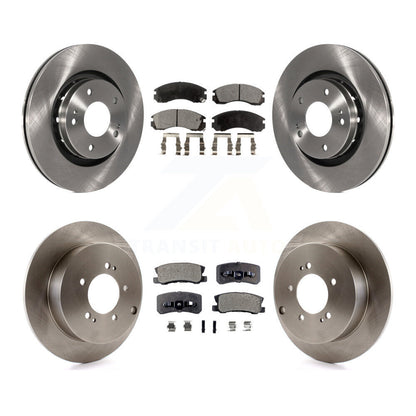 Brake Rotor & Ceramic Pad Front Rear Kit For Mitsubishi Lancer Ralliart To 03 09