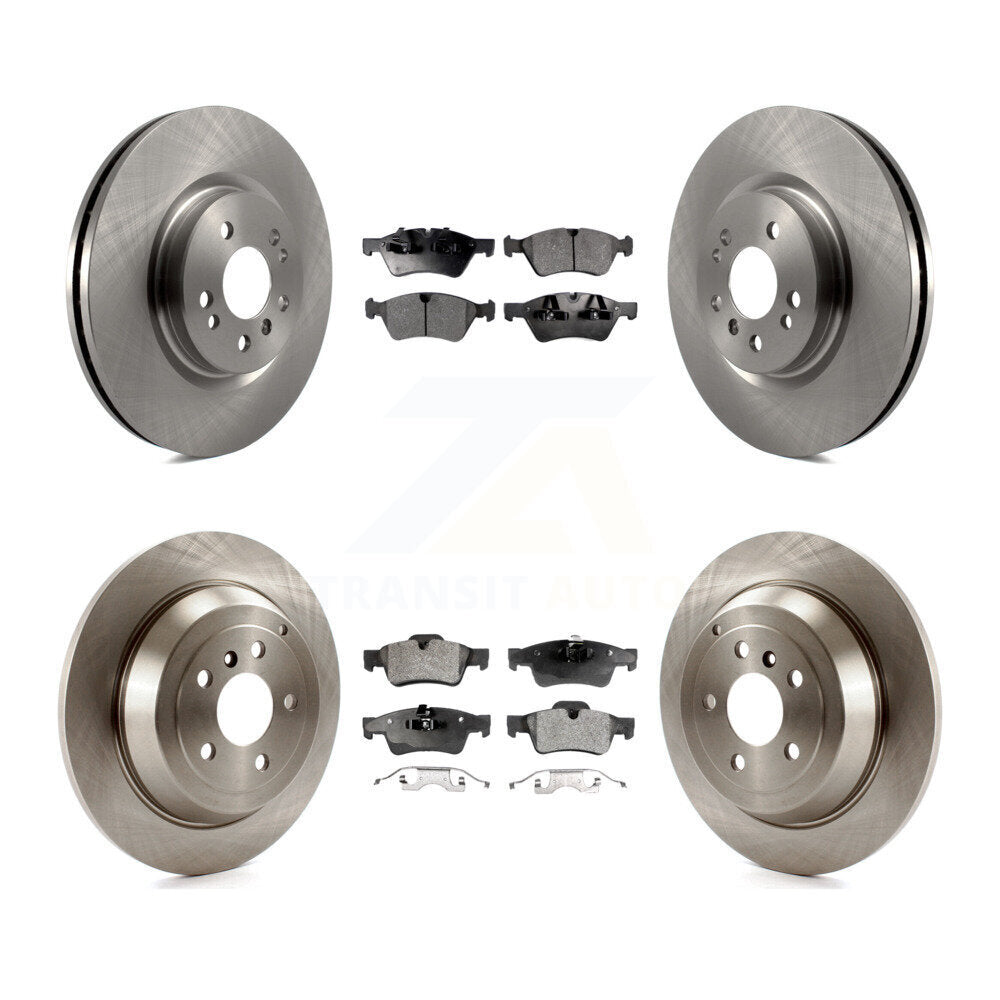 Brake Rotors Ceramic Pad Front Rear Kit For Mercedes-Benz ML350 ML320 ML500 R320