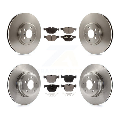 Disc Brake Rotors And Ceramic Pads Front Rear Kit For BMW X5 X6 xDrive50i
