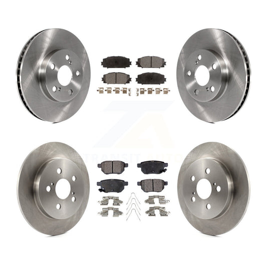 Brake Rotor And Ceramic Pad Front Rear Kit For Toyota Prius Lexus CT200h Plug-In