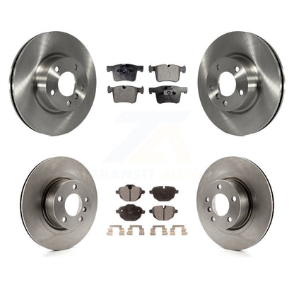 Disc Brake Rotors And Ceramic Pads Front Rear Kit For BMW X3 X4