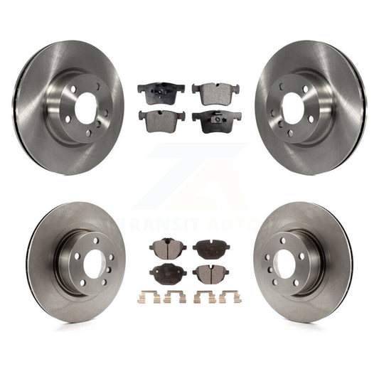 Disc Brake Rotors And Ceramic Pads Front Rear Kit For BMW X3 X4
