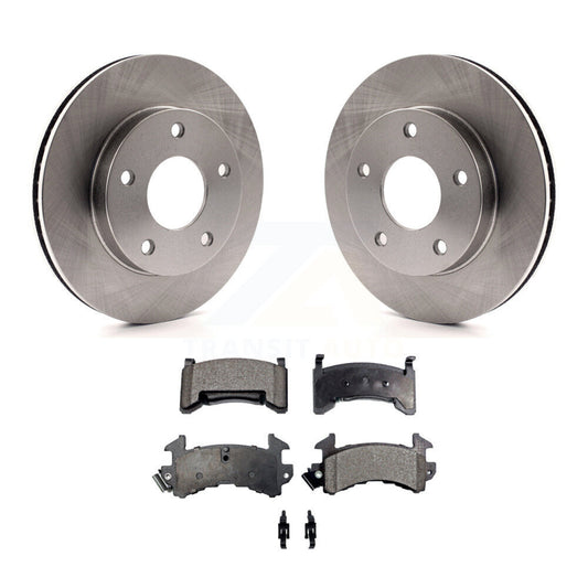 Brake Rotor And Ceramic Pad Rear Kit For Cadillac Eldorado Buick Riviera Seville