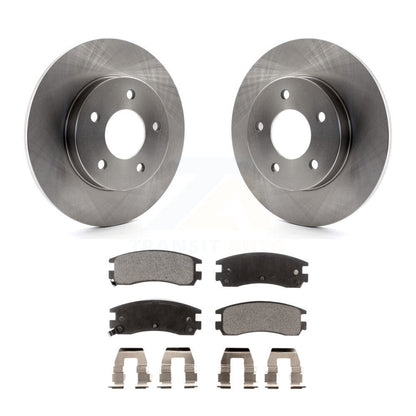 Brake Rotor And Ceramic Pad Rear Kit For Cadillac DeVille Buick Eldorado Seville