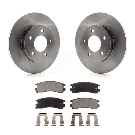 Brake Rotor And Ceramic Pad Rear Kit For Cadillac DeVille Buick Eldorado Seville