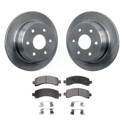 Disc Brake Rotor Ceramic Pad Rear Kit For 2002 Chevrolet Avalanche 1500 Suburban