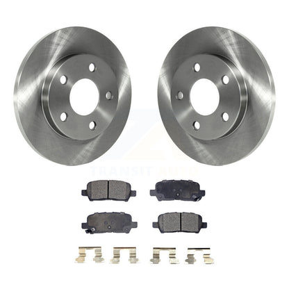 Brake Rotor And Ceramic Pad Rear Kit For Chevrolet Impala Buick LaCrosse Pontiac