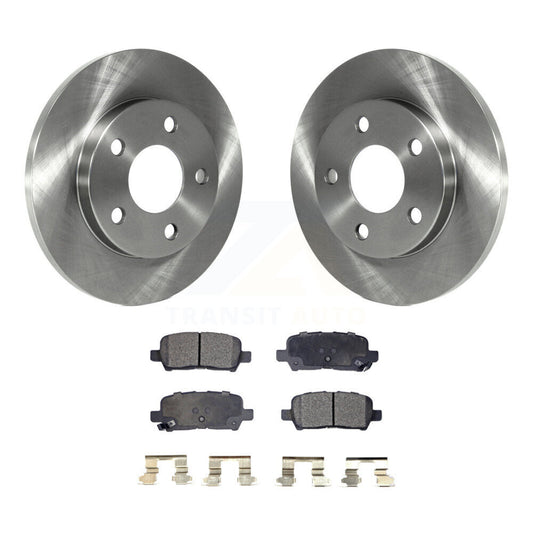 Brake Rotor And Ceramic Pad Rear Kit For Chevrolet Impala Buick LaCrosse Pontiac