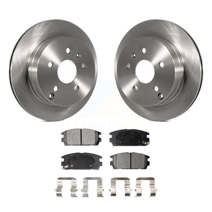 Brake Rotor And Ceramic Pad Rear Kit For 2010-2017 Chevrolet Equinox GMC Terrain