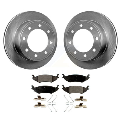 Disc Brake Rotors And Ceramic Pads Rear Kit For 2007 Ford E-150 To 10 16 06