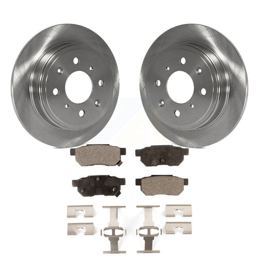 Brake Rotor & Ceramic Pad Rear Kit For Honda Civic Acura Integra del Sol Prelude