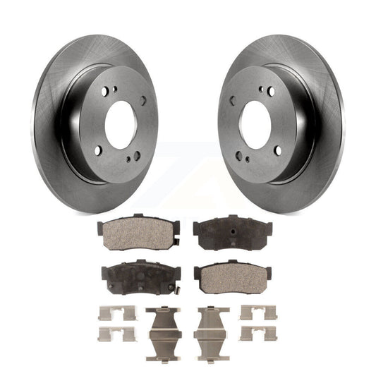 Disc Brake Rotors And Ceramic Pad Rear Kit For Nissan Altima Sentra INFINITI G20