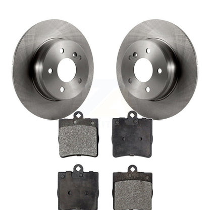 Brake Rotor And Ceramic Pad Rear Kit For Mercedes-Benz SLK280 With Sport Package
