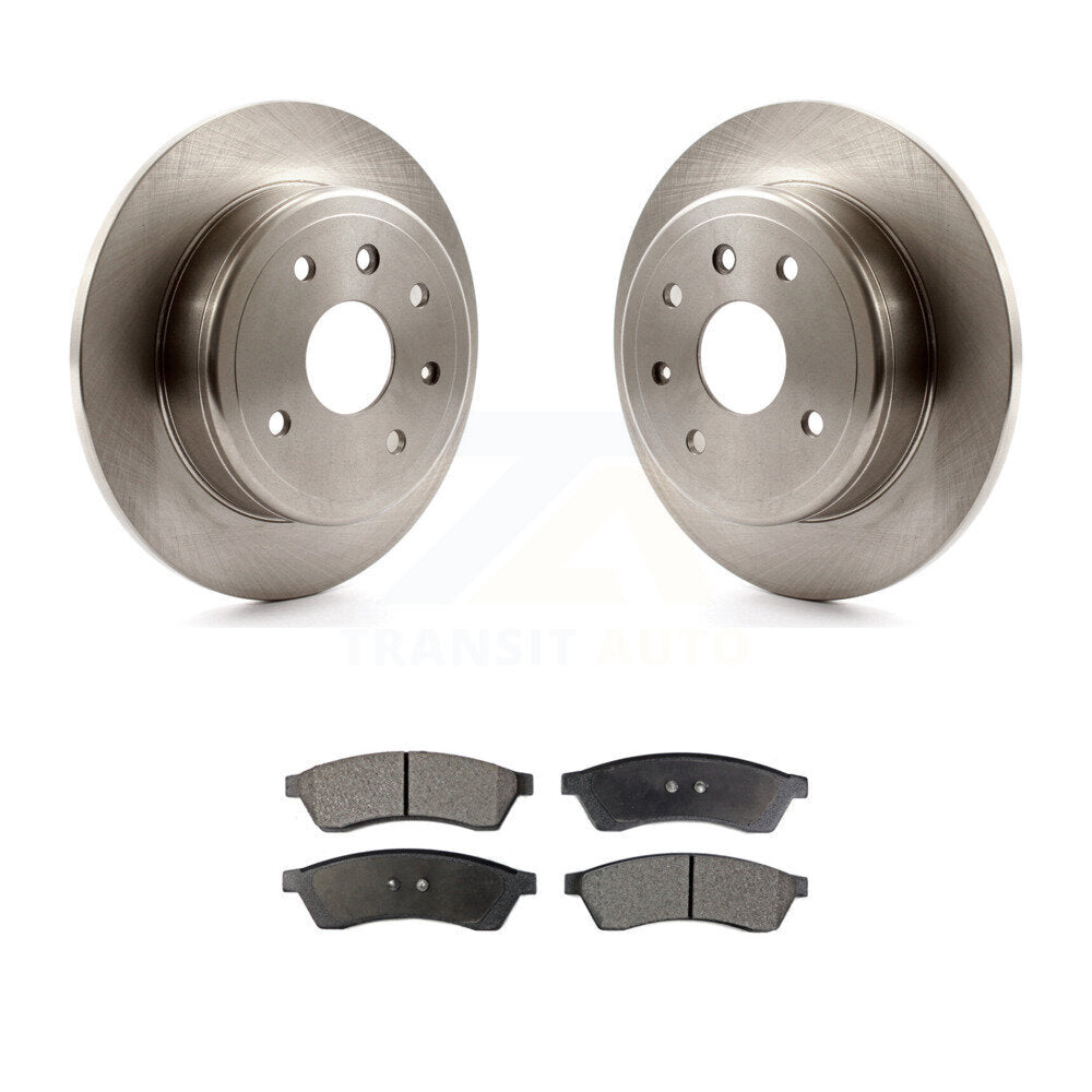 Brake Rotor And Ceramic Pad Rear Kit For 2004-2006 Chevrolet Epica Suzuki Verona
