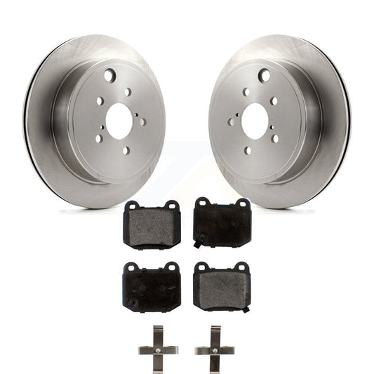 Brake Rotors Ceramic Pad Rear Kit For Subaru BRZ Toyota 86 Without Brembo Brakes