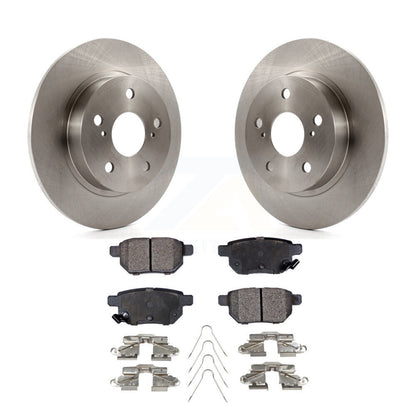 Disc Brake Rotors And Ceramic Pads Rear Kit For 2011-2016 Scion tC