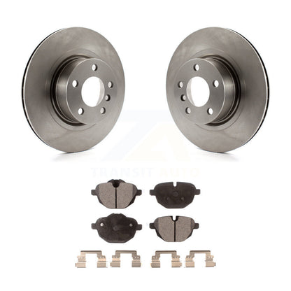 Disc Brake Rotors And Ceramic Pads Rear Kit For BMW X3 X4