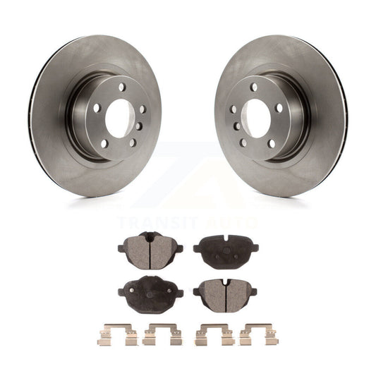 Disc Brake Rotors And Ceramic Pads Rear Kit For BMW X3 X4