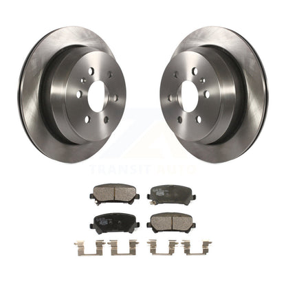 Brake Rotor And Ceramic Pad Rear Kit For 2015-2020 Chevrolet Colorado GMC Canyon