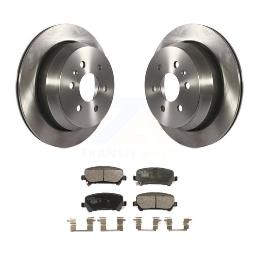 Brake Rotor And Ceramic Pad Rear Kit For 2015-2020 Chevrolet Colorado GMC Canyon