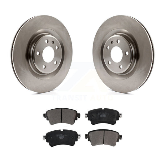 Brake Rotors Ceramic Pad Rear Kit For Audi Q5 A4 Quattro A5 Sportback S5 allroad