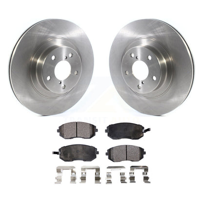 Brake Rotor And Ceramic Pad Front Kit For Subaru Outback Forester Impreza Legacy