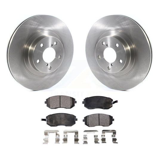 Brake Rotor And Ceramic Pad Front Kit For Subaru Outback Forester Impreza Legacy