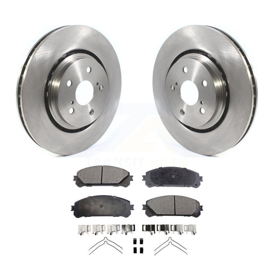 Brake Rotor And Ceramic Pad Front Kit For Lexus RX350 Toyota Camry RX450h NX350h