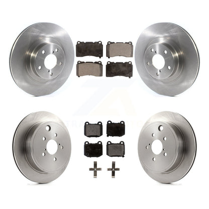 Brake Rotors Ceramic Pad Front Rear Kit For 2019 Toyota 86 Without Brembo Brakes