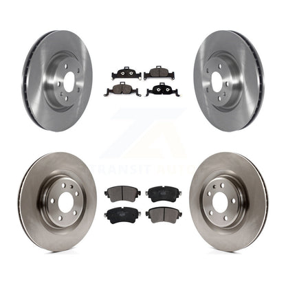 Brake Rotors & Ceramic Pad Front Rear Kit For Audi Q5 A5 Sportback A4 allroad A6