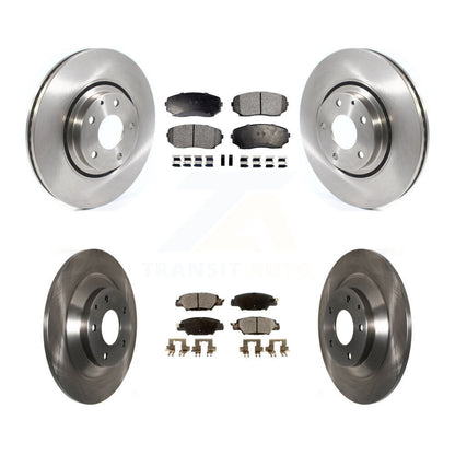 Brake Rotor And Ceramic Pad Front Rear Kit For 2019-2022 Mazda CX-5 Turbocharged