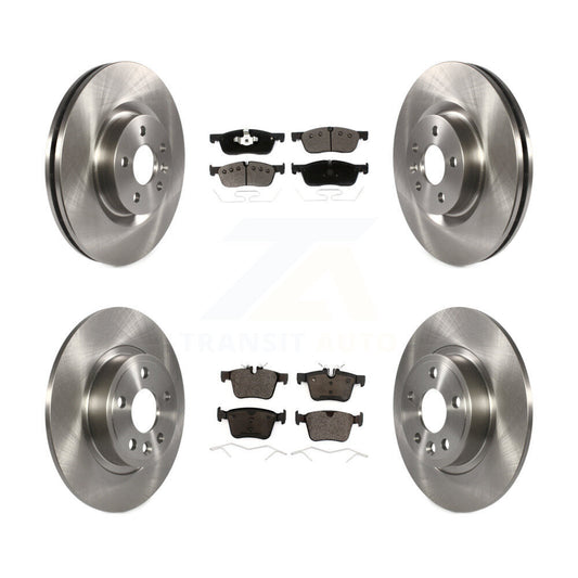 Brake Rotor And Ceramic Pad Front Rear Kit For Land Rover Discovery Sport Jaguar