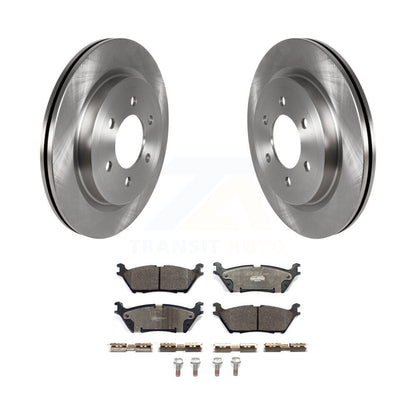 Brake Rotor And Ceramic Pad Rear Kit For Ford F-150 Expedition Lincoln Navigator