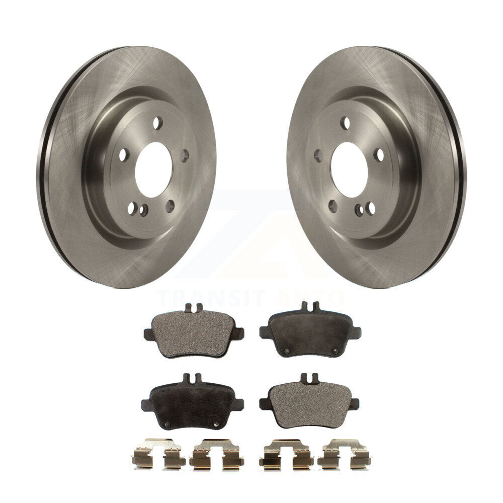 Brake Rotor & Ceramic Pad Rear Kit For Mercedes-Benz GLA250 CLA250 INFINITI QX30