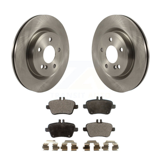 Brake Rotor & Ceramic Pad Rear Kit For Mercedes-Benz GLA250 CLA250 INFINITI QX30