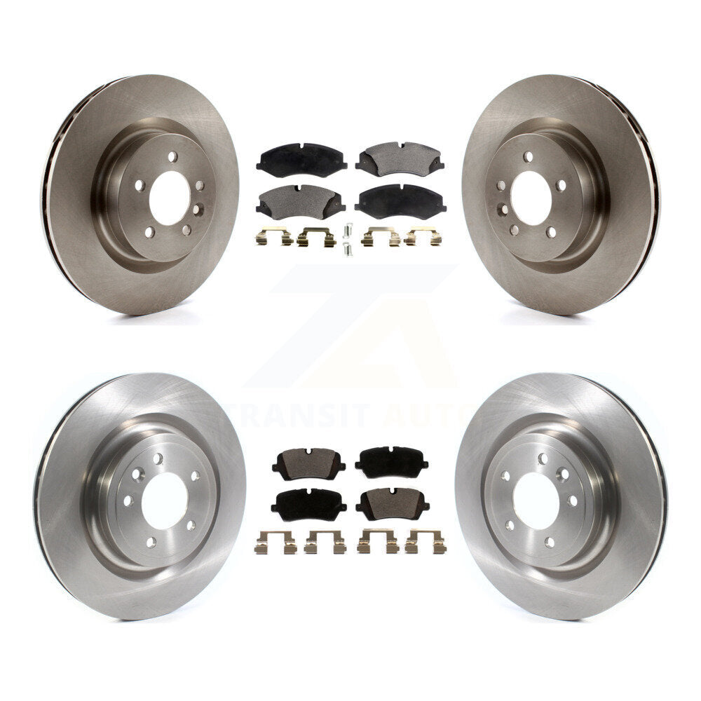 Disc Brake Rotor Ceramic Pad Front Rear Kit For Land Rover Range Sport Discovery