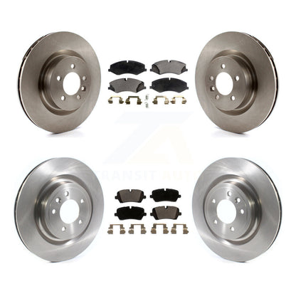 Disc Brake Rotor Ceramic Pad Front Rear Kit For Land Rover Range Sport Discovery
