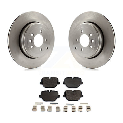 Brake Rotor & Ceramic Pad Rear Kit For 10-13 Land Rover Range Sport Supercharged