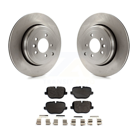 Brake Rotor & Ceramic Pad Rear Kit For 10-13 Land Rover Range Sport Supercharged