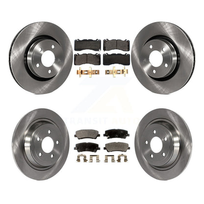 Brake Rotors Ceramic Pad Front Rear Kit For 2015 Ford Mustang With Brembo Brakes