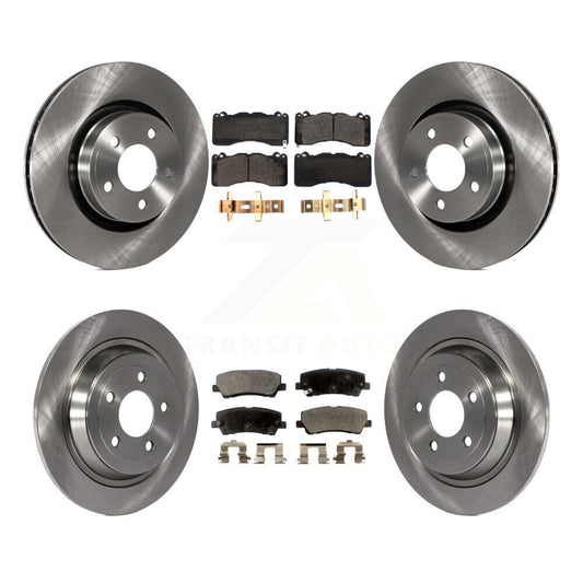 Brake Rotors Ceramic Pad Front Rear Kit For 2015 Ford Mustang With Brembo Brakes