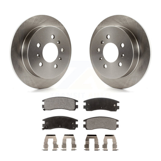 Brake Rotor And Ceramic Pad Rear Kit For Chevrolet Impala Buick Pontiac Grand Am