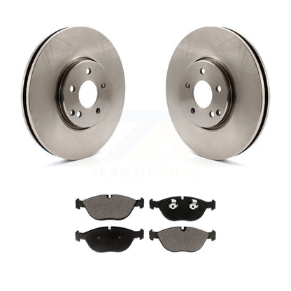 Disc Brake Rotors And Ceramic Pads Front Kit For Mercedes-Benz E500 AWD